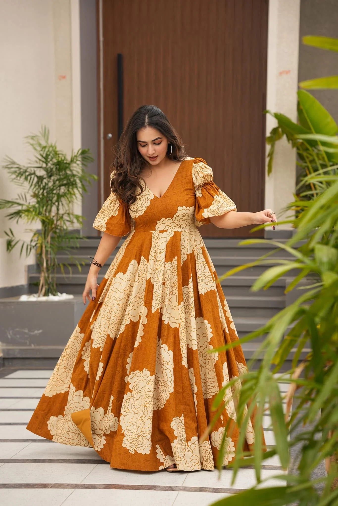 Sunflower cotton maxi - Image 5