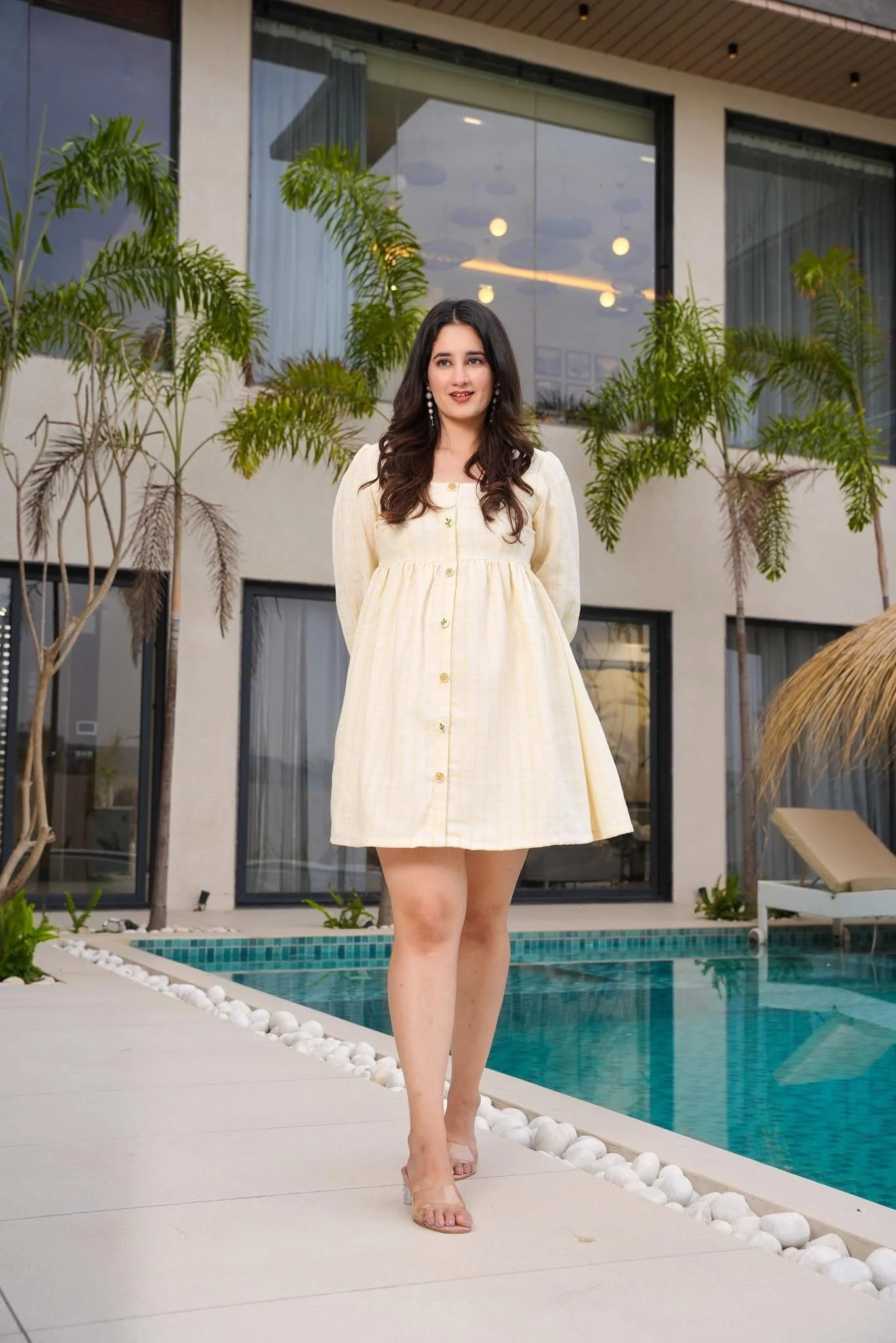 Vanilla Breeze Mini Dress - Image 2