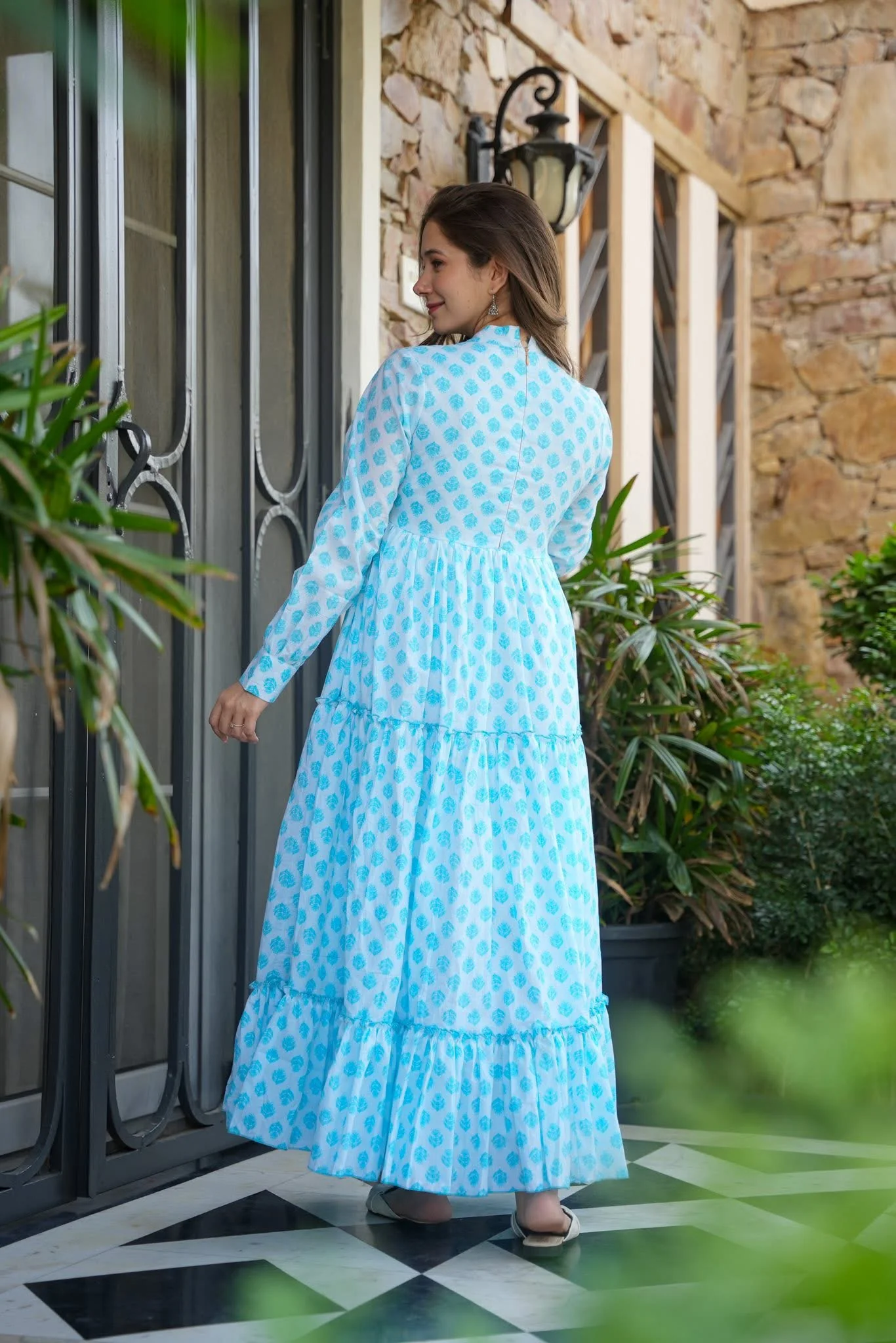 Wander Bloom Cotton Maxi - Image 4