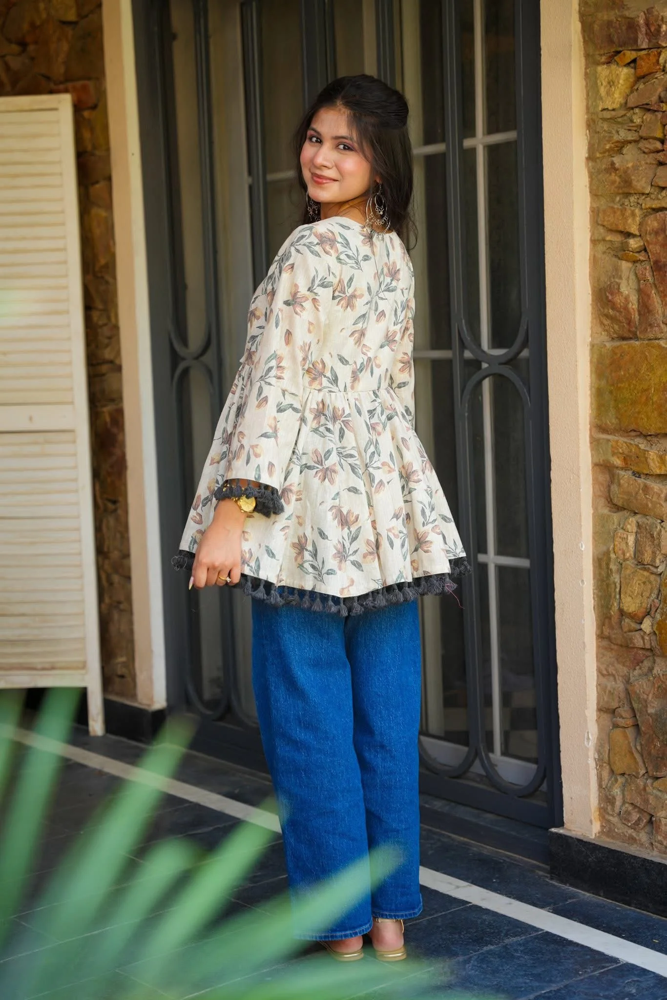 Woven Soul Cotton Top - Image 4