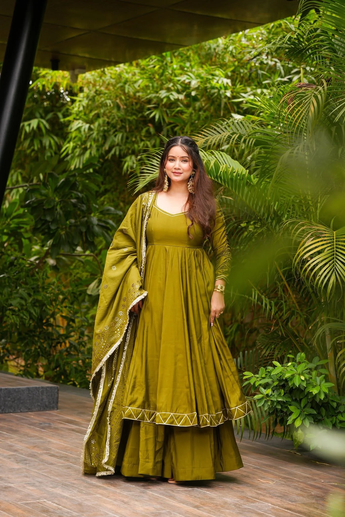 Zelora Green Suit Set - Image 4
